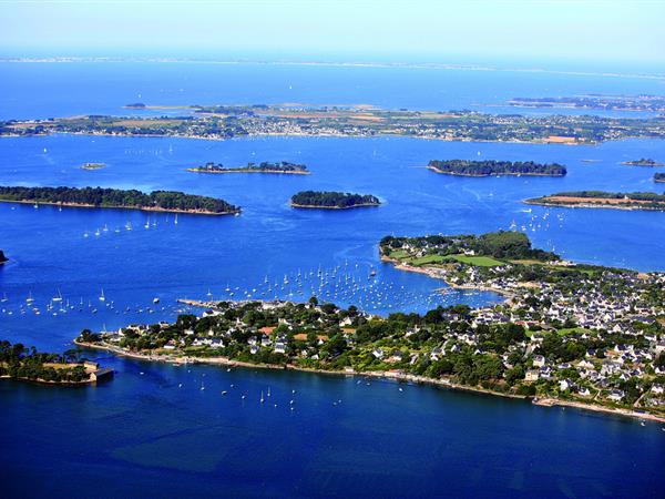 Le Golfe du Morbihan près du camping 3 étoiles Le cadran Solaire à Sarzeau, camping bord de mer Presqu'île de Rhuys, Vannes, Morbihan en Bretagne Sud