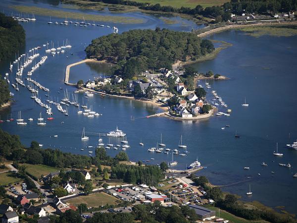 Le Golfe du Morbihan près du camping 3 étoiles Le cadran Solaire à Sarzeau, camping bord de mer Presqu'île de Rhuys, Vannes, Morbihan en Bretagne Sud