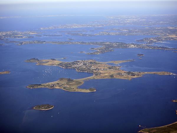 Le Golfe du Morbihan près du camping 3 étoiles Le cadran Solaire à Sarzeau, camping bord de mer Presqu'île de Rhuys, Vannes, Morbihan en Bretagne Sud
