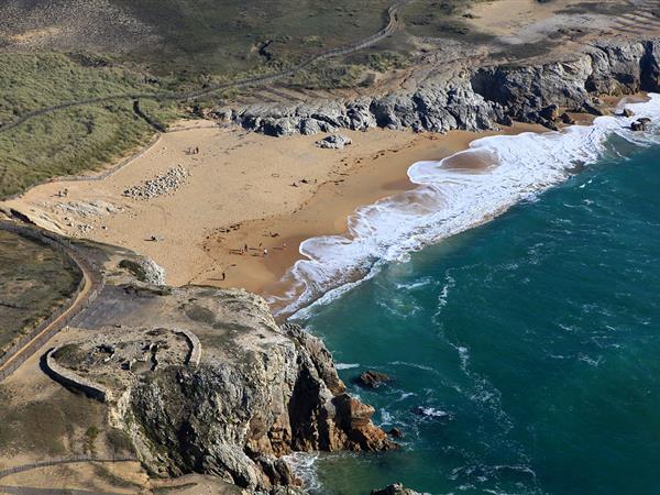 Baie de Quiberon près du camping 3 étoiles Le Cadran Solaire à Sarzeau, camping bord de mer Presqu'île de Rhuys, Vannes, Golfe de Morbihan en Bretagne Sud