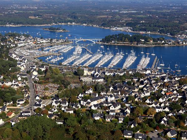 Baie de Quiberon près du camping 3 étoiles Le Cadran Solaire à Sarzeau, camping bord de mer Presqu'île de Rhuys, Vannes, Golfe de Morbihan en Bretagne Sud