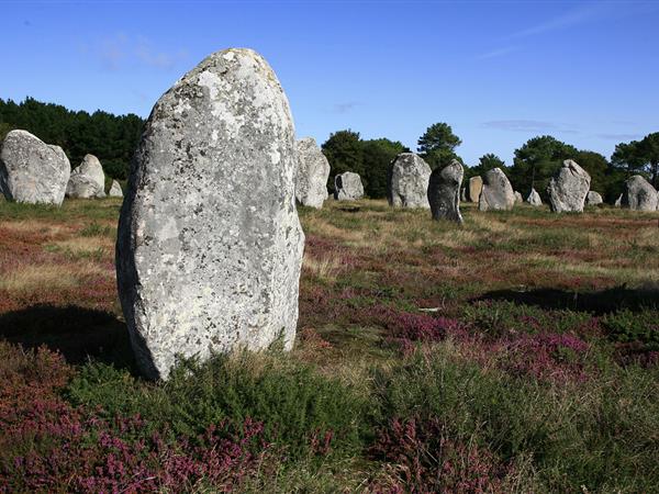 Carnac près du camping 3 étoiles Le Cadran Solaire à Sarzeau, camping bord de mer Presqu'île de Rhuys, Vannes, Golfe de Morbihan en Bretagne Sud